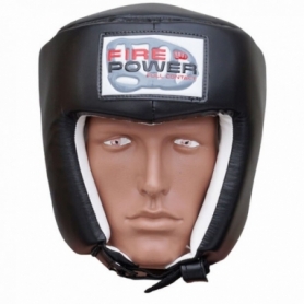 Шлем боксерский FirePower FPHGA2, черный
