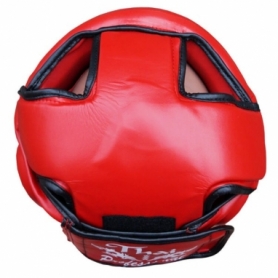 Шлем боксерский Thai Professional HG3T (FP-819-V) - красный - Фото №4