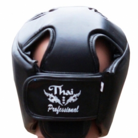 Шлем боксерский Thai Professional HG2T (FP-829-V) - черный - Фото №3
