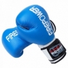 Боксерские перчатки FirePower FPBG10, синие - Фото №3