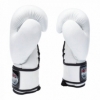 Боксерские перчатки FirePower FPBG10, белые - Фото №4