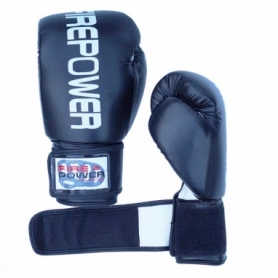Боксерские перчатки FirePower FPBGА1, черные - Фото №5