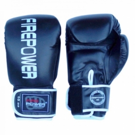 Боксерские перчатки FirePower FPBGА11, черные - Фото №4