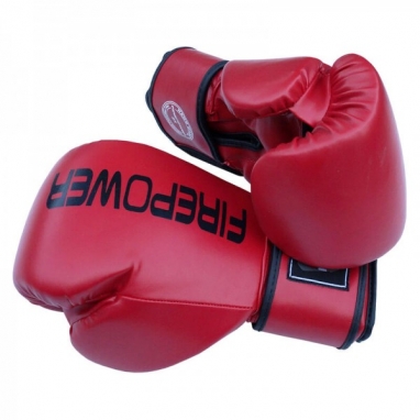 Боксерские перчатки FirePower FPBGА11, красные