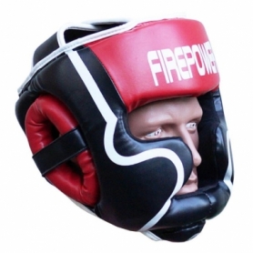 Шлем боксерский FirePower FPHGA5, красный