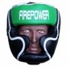 Шлем боксерский FirePower FPHGA5, зеленый - Фото №2
