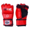 Перчатки MMA FirePower FPMG3 (FP-1782-V) - красные - Фото №2