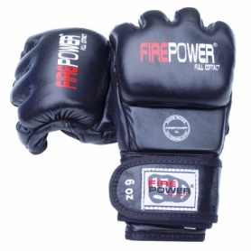 Перчатки MMA FirePower FPMG3 (FP-1784-V) - черные