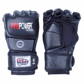 Перчатки MMA FirePower FPMG3 (FP-1784-V) - черные - Фото №2