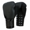 Перчатки боксерские TITLE Boxing Black Blast Lace Training Gloves (FP-2912-V)