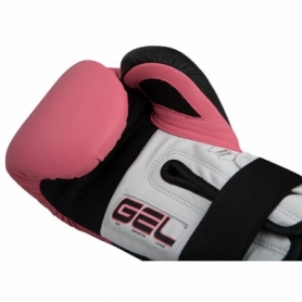 Перчатки боксерские Title Boxing Gel Suspense Training (FP-2921-V) - розовые - Фото №3