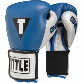 Перчатки боксерские Title Boxing Gel World W2T Training (FP-2928-V) - синие