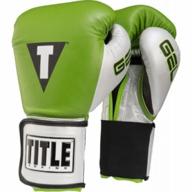 Перчатки боксерские Title Boxing Gel World W2T Training (FP-2931-V) - зеленые