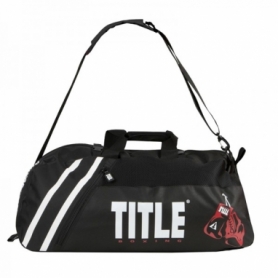 Сумка-рюкзак TITLE Boxing World Champion Sports NEW (FP-3211), черная