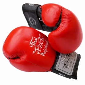Перчатки боксерские Thai Professional BG5VL (FP-3252-V) - красные - Фото №2