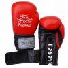 Перчатки боксерские Thai Professional BG5VL (FP-3252-V) - красные - Фото №4