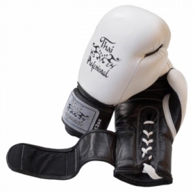 Перчатки боксерские Thai Professional BG5VL (FP-3254-V) - белые