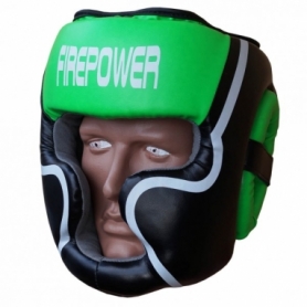 Шлем боксерский FirePower FPHGA5, салатовый