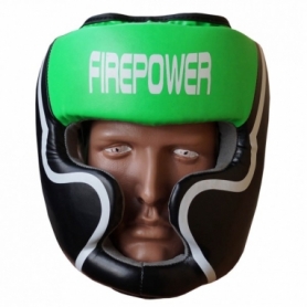 Шлем боксерский FirePower FPHGA5, салатовый - Фото №2