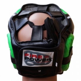 Шлем боксерский FirePower FPHGA5, салатовый - Фото №3