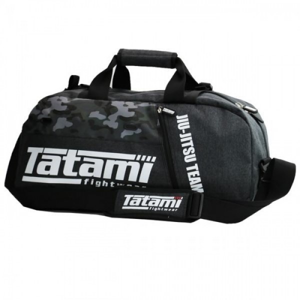 

Сумка-рюкзак Tatami Fightwear Jiu Jitsu Gear Bag Camo (FP-6493), серая, Черный