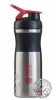 Бутылка спортивная-шейкер BlenderBottle SportMixer Stainless Steel Red 820мл (из нержавеющей пищевой cтали)