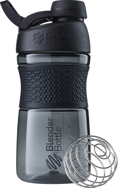 

Бутылка спортивная-шейкер BlenderBottle SportMixer Twist 590ml Black, Черный