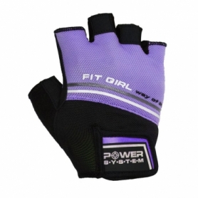 Перчатки для фитнеса Power System Fit Girl Evo Purple (PS_2920_Purple) - Фото №4