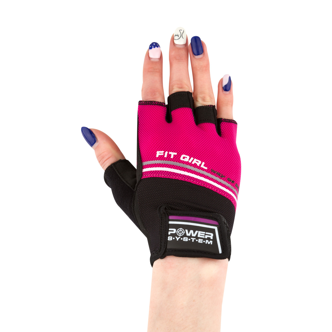 

Перчатки для фитнеса Power System Fit Girl Evo Pink (PS_2920_Pink, Розовый