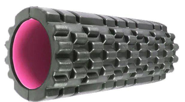 

Ролик массажный Power System Fitness Foam Roller PS-4050, Черно-розовый