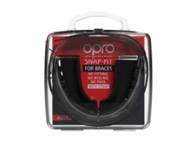 Капа OPRO Snap-Fit FOR BRACES Black (art.002318001) - Фото №4