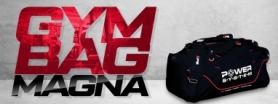 Сумка спортивная Power System PS-7010 Gym Bag Magna Blak/Red - Фото №3