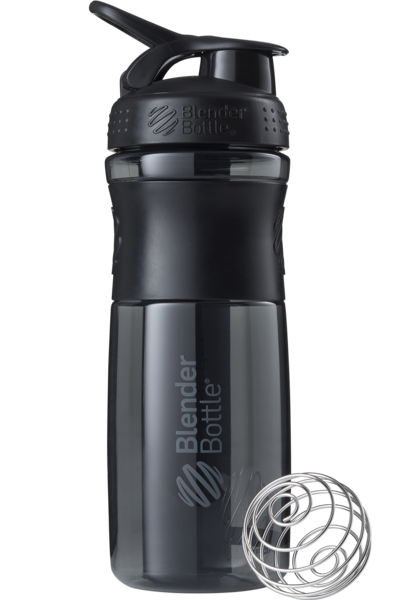 

Бутылка спортивная-шейкер BlenderBottle SportMixer 820ml Black, Черный