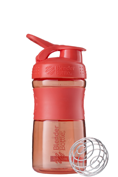 

Бутылка спортивная-шейкер BlenderBottle SportMixer 590ml Coral, Коралловый