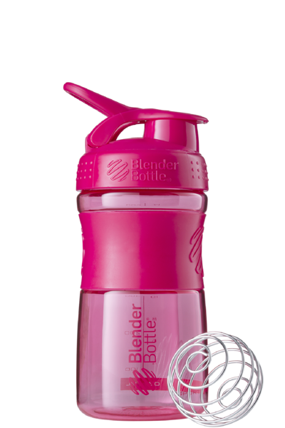 

Бутылка спортивная-шейкер BlenderBottle SportMixer 590ml Pink FL, Розовый