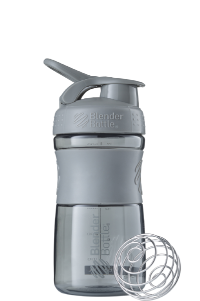 

Бутылка спортивная-шейкер BlenderBottle SportMixer 590ml Grey, Серый