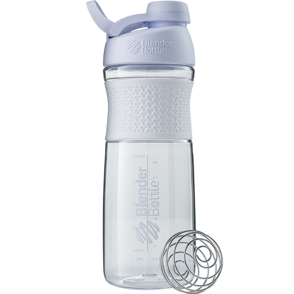 

Бутылка спортивная-шейкер BlenderBottle SportMixer Twist 820ml White, Белый
