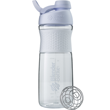 Бутылка спортивная-шейкер BlenderBottle SportMixer Twist 820ml White