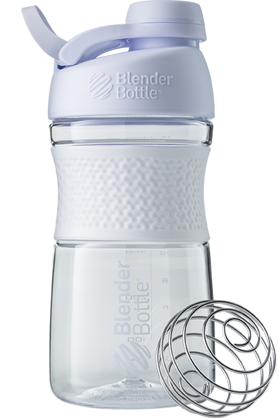 

Бутылка спортивная-шейкер BlenderBottle SportMixer Twist 590ml White, Белый