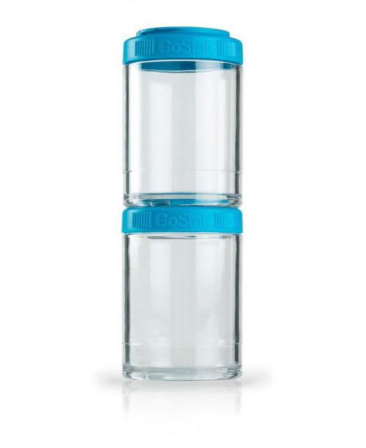 

Контейнер спортивный BlenderBottle GoStak 2 Pak Aqua, Голубой