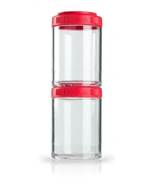 

Контейнер спортивный BlenderBottle GoStak 2 Pak Red, Красный