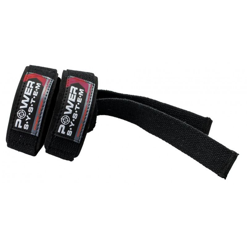 

Кистевые ремни Power System Power Straps PS-3400 Black/Red, Черный-красный