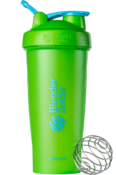 

Шейкер спортивный BlenderBottle Classic Loop 820ml Special Edition Vera Green/Blue, Зелено-синий