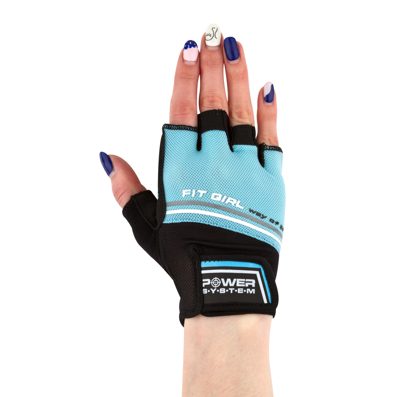 

Перчатки для фитнеса Power System Fit Girl Evo Blue (PS_2920_Blue, Синий