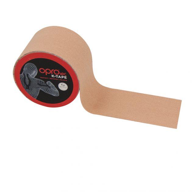 

Кинезиологический тейп OPROtec Kinesiology Tape TEC57544 бежевый 5cм*5м