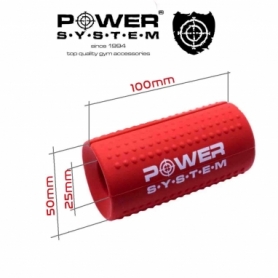 Расширители грифа Power System Max Gripz PS-4056 M 10*5 см Red (расширитель хвата), 2шт. - Фото №7