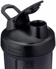 Шейкер спортивний BlenderBottle ProStak 650ml з 2-ма контейнерами Black - Фото №2