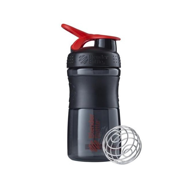 

Бутылка спортивная-шейкер BlenderBottle SportMixer 590ml Black/Red, Черно-красный