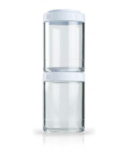 

Контейнер спортивный BlenderBottle GoStak 2 Pak White, Белый