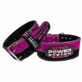 Пояс для пауэрлифтинга Power System Strong Femme Black/Pink (PS_3850_Bl/Pink) - Фото №5